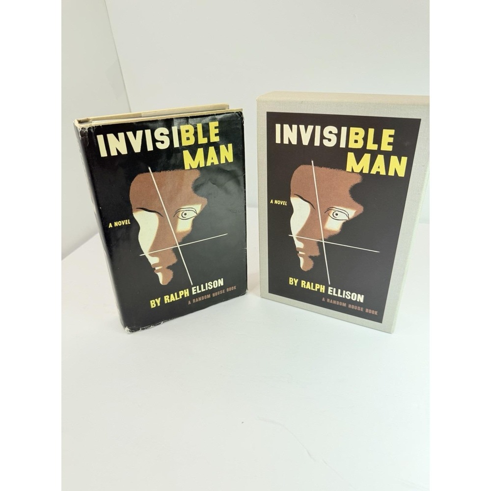 Invisible Man Book Ralph Ellison First Edition Library Facsimile HC Slipcase